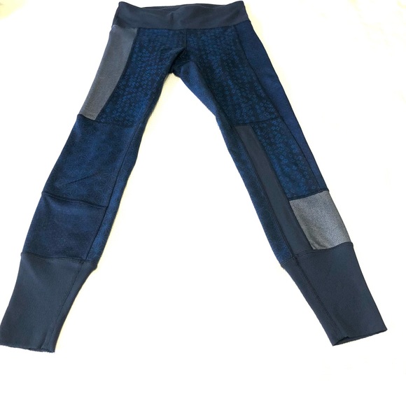 Lululemon Wunder Under Twist Inkwell Sashiko Patchwork Leggings Size 4 Women’s - Picture 7 of 16